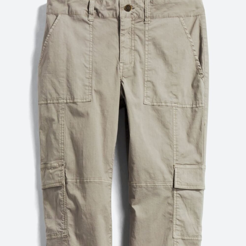 Cosmic Blue Love Cleo Cargo Capri Pant
